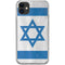 Israel Flag Distressed iPhone 11 Clear Case
