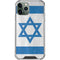 Israel Flag Distressed iPhone 11 Pro Max Clear Case