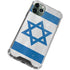 Israel Flag Distressed iPhone 11 Pro Max Clear Case