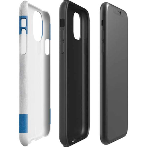 Israel Flag Distressed iPhone 11 Pro Max Impact Case