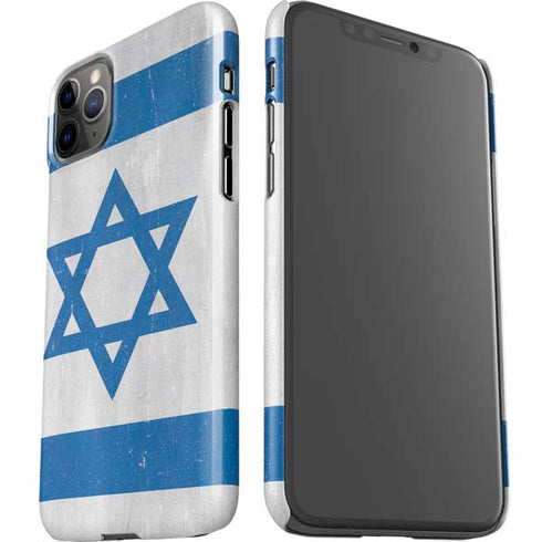 Israel Flag Distressed iPhone 11 Pro Max Lite Case