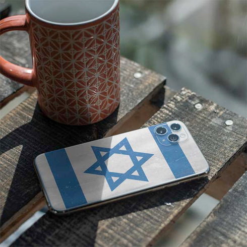Israel Flag Distressed iPhone 11 Pro Max Skin