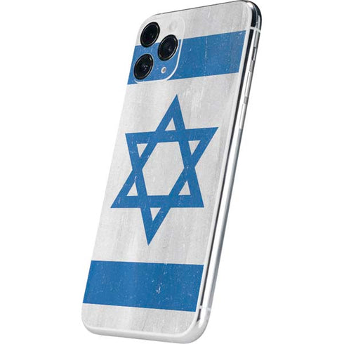 Israel Flag Distressed iPhone 11 Pro Skin