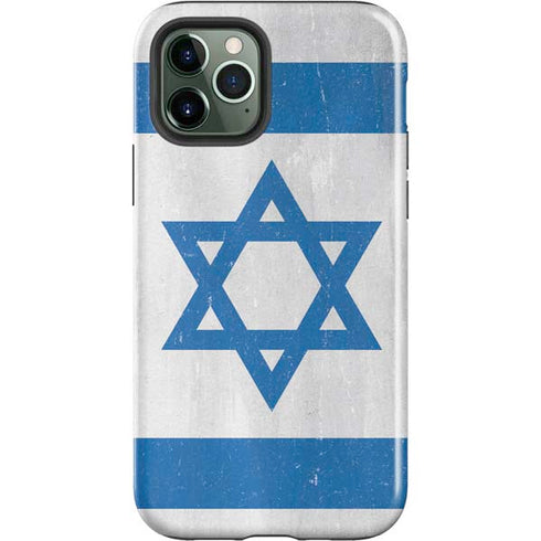 Israel Flag Distressed iPhone 12 Pro Max Impact Case