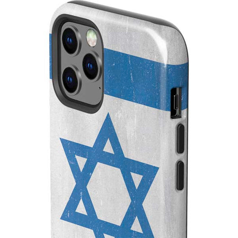 Israel Flag Distressed iPhone 12 Pro Max Impact Case