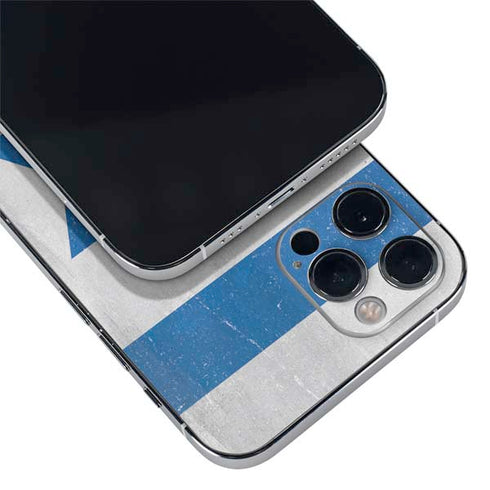 Israel Flag Distressed iPhone 12 Pro Max Skin
