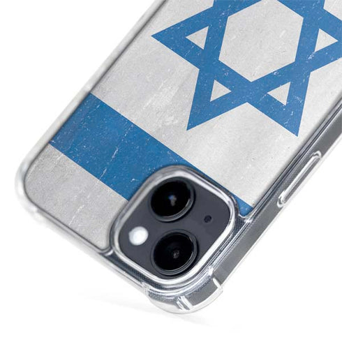 Israel Flag Distressed iPhone 13 MagSafe Case