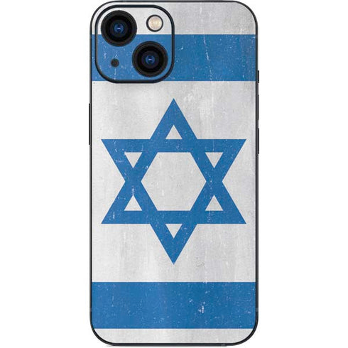 Israel Flag Distressed iPhone 13 Mini Skin