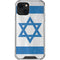 Israel Flag Distressed iPhone 14 Plus Clear Case