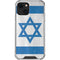 Israel Flag Distressed iPhone 15 Plus Clear Case