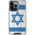 Israel Flag Distressed iPhone 14 Pro Clear Case