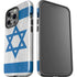 Israel Flag Distressed iPhone 14 Pro Impact Case