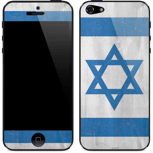 Israel Flag Distressed iPhone 5/5s/5SE Skin