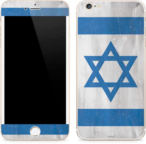 Israel Flag Distressed iPhone 6/6s Plus Skin