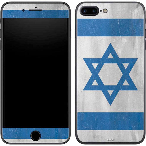 Israel Flag Distressed iPhone 7 Plus Skin