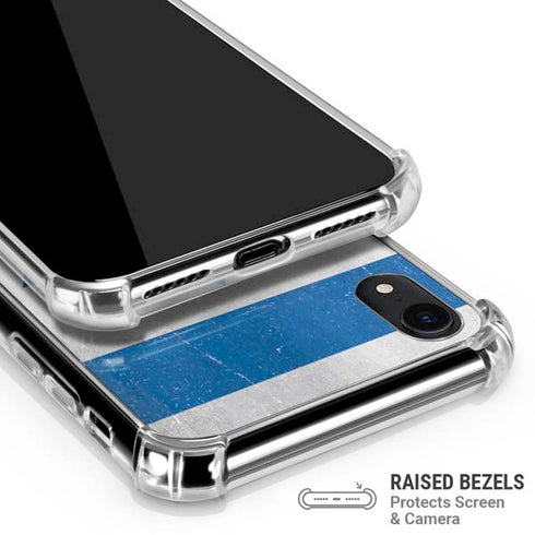 Israel Flag Distressed iPhone XR Clear Case