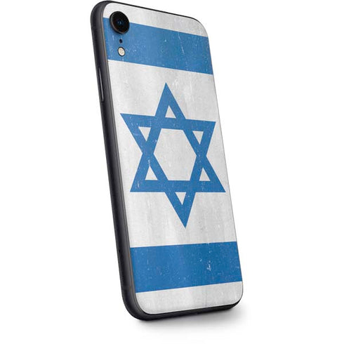 Israel Flag Distressed iPhone XR Skin