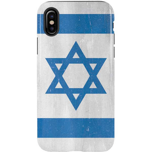 Israel Flag Distressed iPhone XS Pro Case