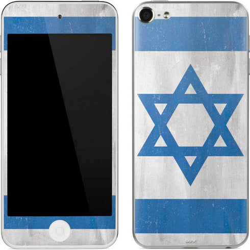 Israel Flag Distressed Apple iPod Skin
