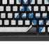 Israel Flag Distressed K95 RGB PLATINUM Mechanical Gaming Keyboard Skin