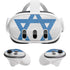Israel Flag Distressed Meta Quest 3 Skin