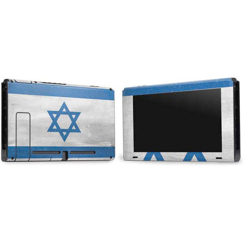 Israel Flag Distressed Nintendo Switch Bundle Skin