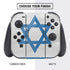 Israel Flag Distressed Nintendo Switch Bundle Skin