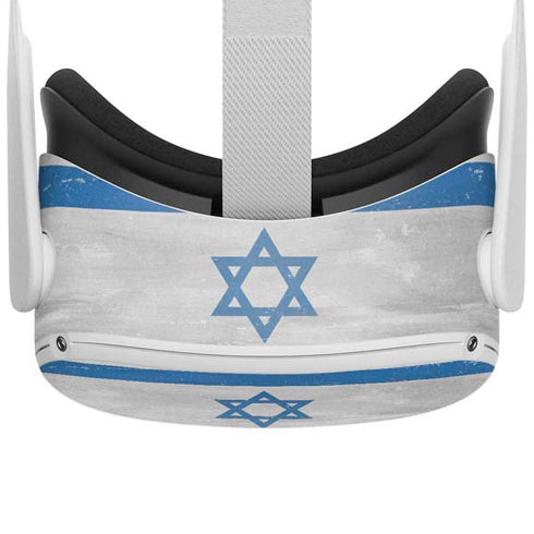 Israel Flag Distressed Oculus Quest 2 Skin