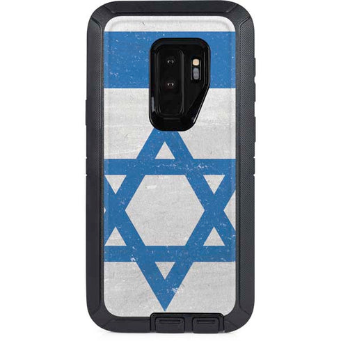 Israel Flag Distressed Otterbox Defender Galaxy Skin