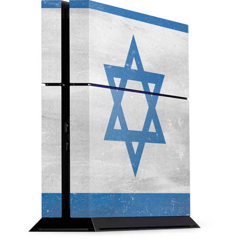 Israel Flag Distressed PS4 Console Skin