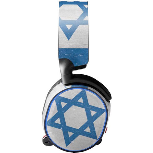 Israel Flag Distressed SteelSeries Arctis 3 Skin