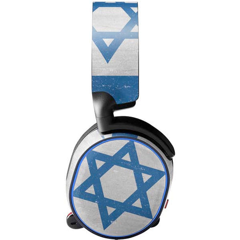 Israel Flag Distressed SteelSeries Arctis 5 Skin