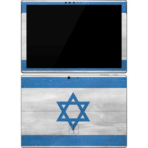 Israel Flag Distressed Surface Pro 7 Skin