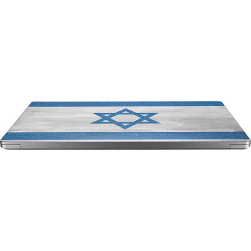 Israel Flag Distressed Universal Laptop 17in (13.8 x 10in) Skin