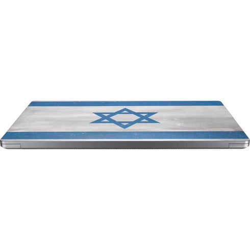 Israel Flag Distressed Universal Laptop 18in (14.6 x 10.6in) Skin