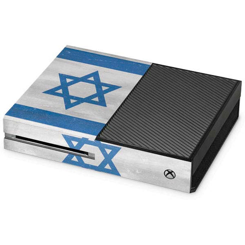 Israel Flag Distressed Xbox One Console Skin