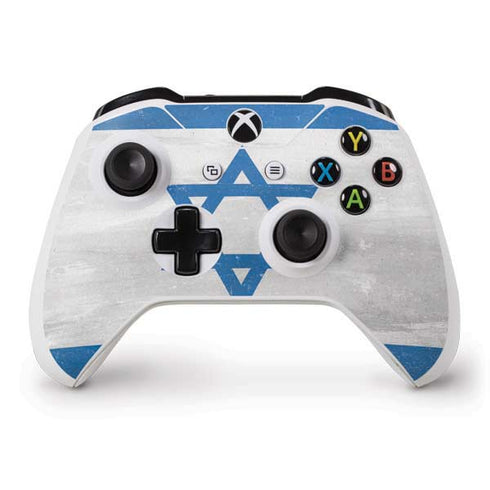 Israel Flag Distressed Xbox One S Controller Skin