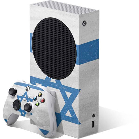 Israel Flag Distressed Xbox Series S Skins