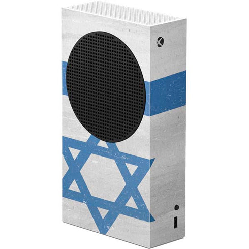 Israel Flag Distressed Xbox Series S Console Skin