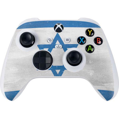 Israel Flag Distressed Xbox Series S Controller Skin