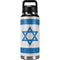 Israel Flag Distressed YETI Rambler 36oz Bottle Skin