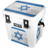 Israel Flag Distressed YETI Roadie 24 Hard Cooler Skin
