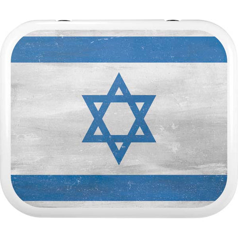 Israel Flag Distressed YETI Roadie 24 Hard Cooler Skin