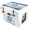 Israel Flag Distressed YETI Tundra 35 Hard Cooler Skin