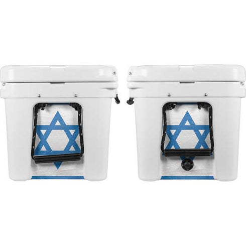 Israel Flag Distressed YETI Tundra 45 Hard Cooler Skin