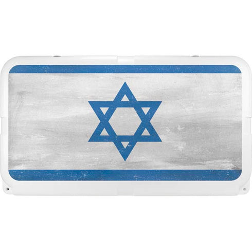 Israel Flag Distressed YETI Tundra 65 Hard Cooler Skin