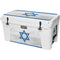 Israel Flag Distressed YETI Tundra 75 Hard Cooler Skin