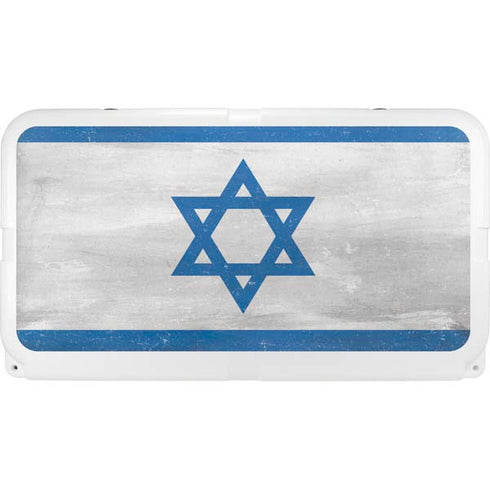 Israel Flag Distressed YETI Tundra 75 Hard Cooler Skin