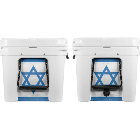 Israel Flag Distressed YETI Tundra 75 Hard Cooler Skin