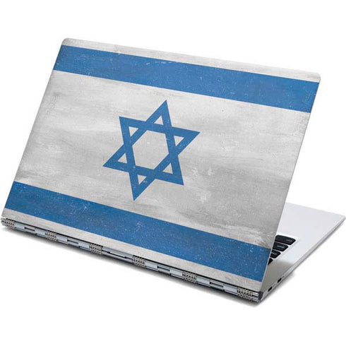 Israel Flag Distressed Yoga 910 2-in-1 14in Touch-Screen Skin